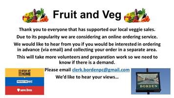 Fruit and Veg Sales