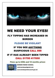 Help us stop flytipping