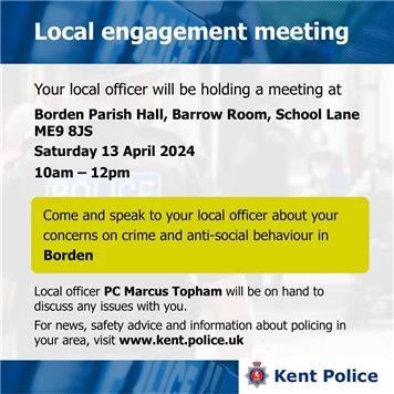  - Police Local Engagement Meeting